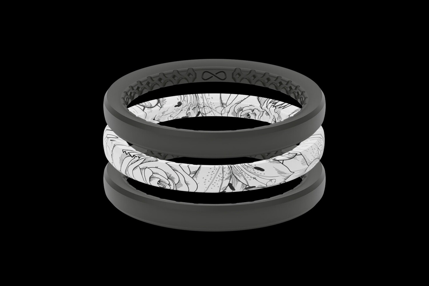 Groove Life Stackable Rose Ring