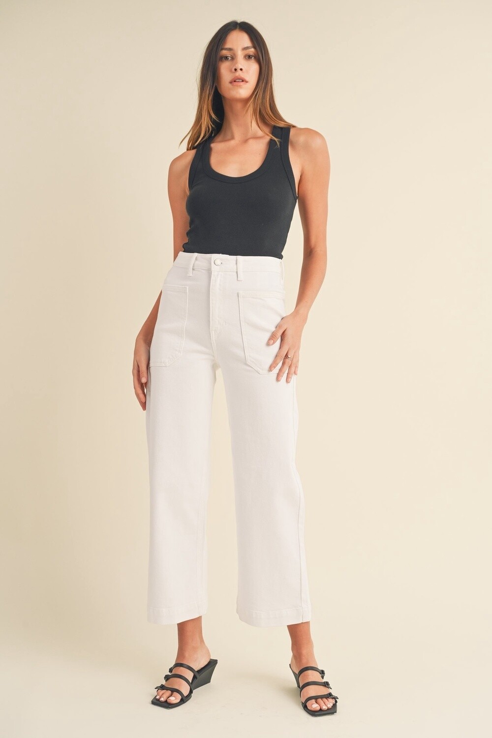 JBD. Utility Jeans - White