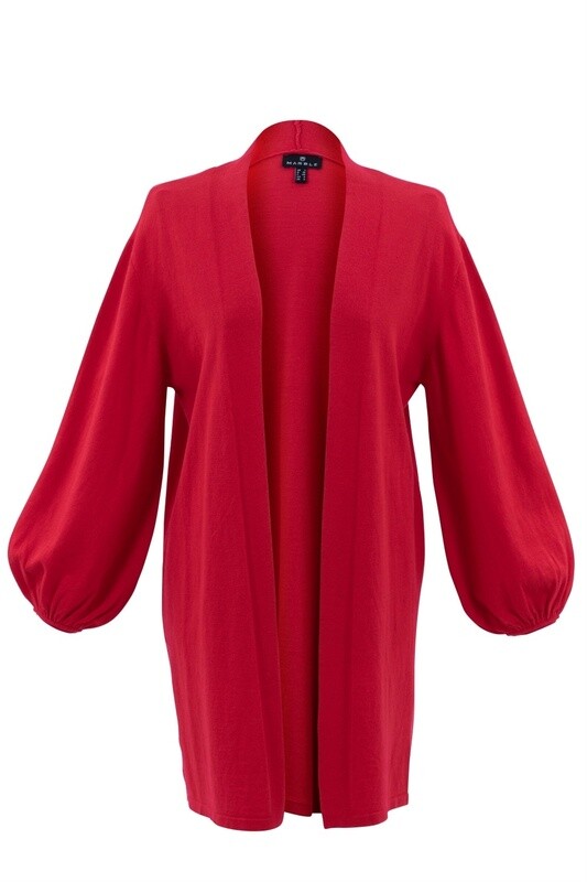 Marble Fashions Balloon Sleeve Kimono