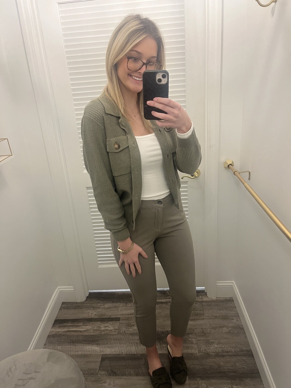 Marble Fashions Olive High Rise Jeans
