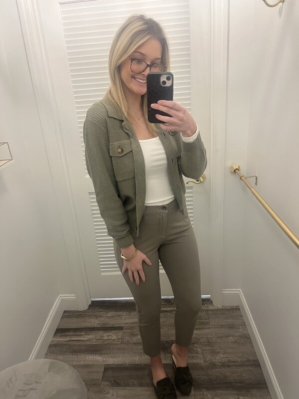 Marble Fashions Olive High Rise Jeans
