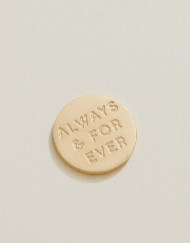 Spartina 449 Mini Locket Note Always and Forever