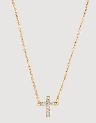 Spartina 449 Sea La Vie Necklace 18" Have Faith/Cross