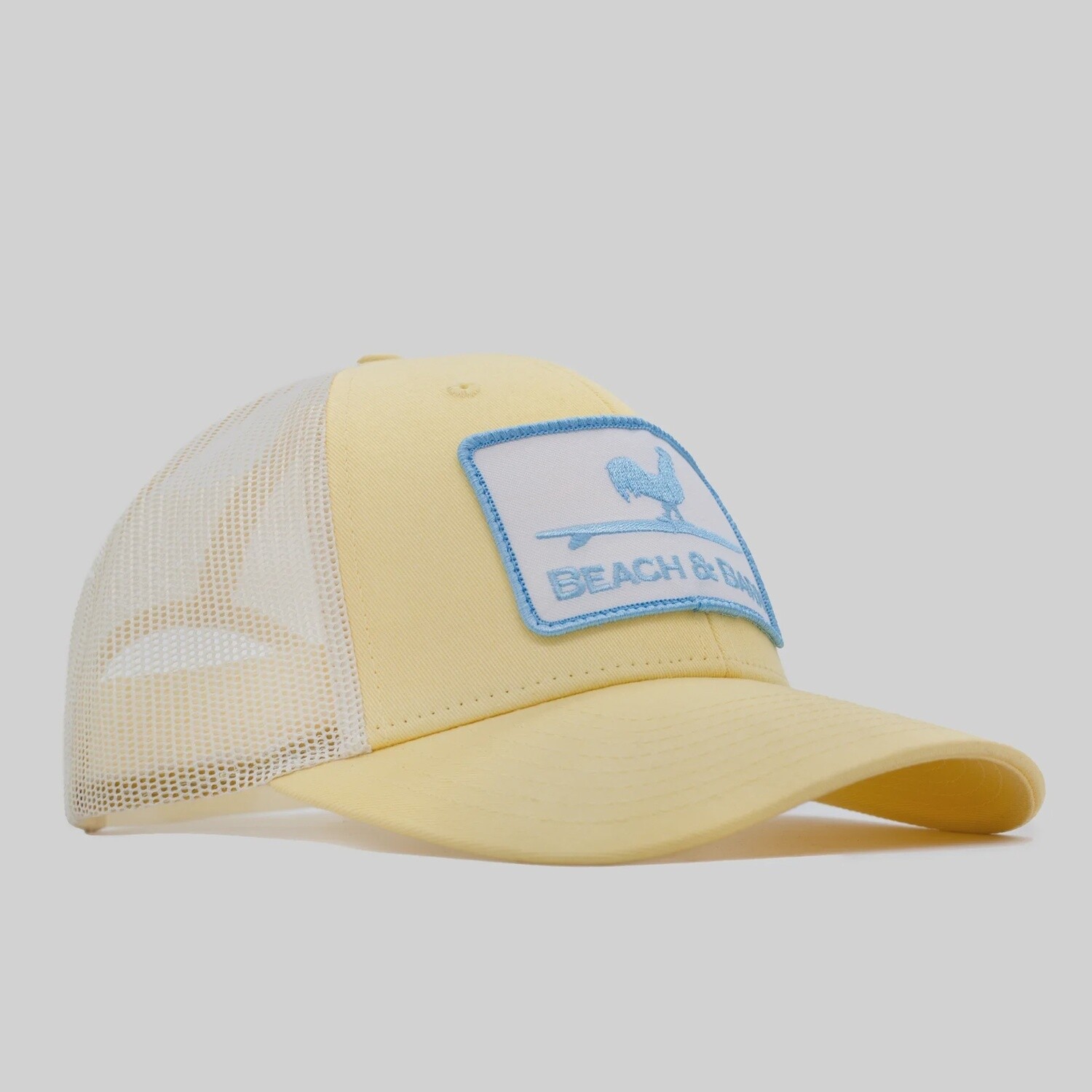Beach and Barn Cooler Medium Snapback - Banana/Birch