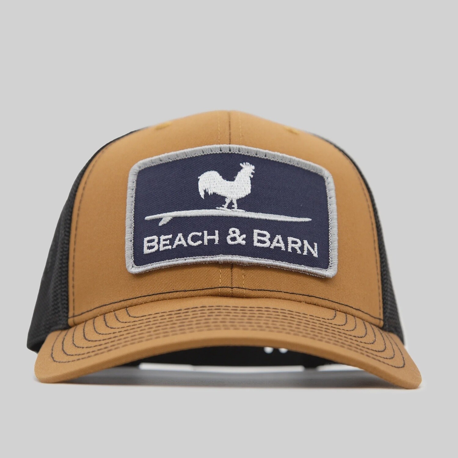 Beach and Barn - Hard At Work Snapback - Caramel/Black