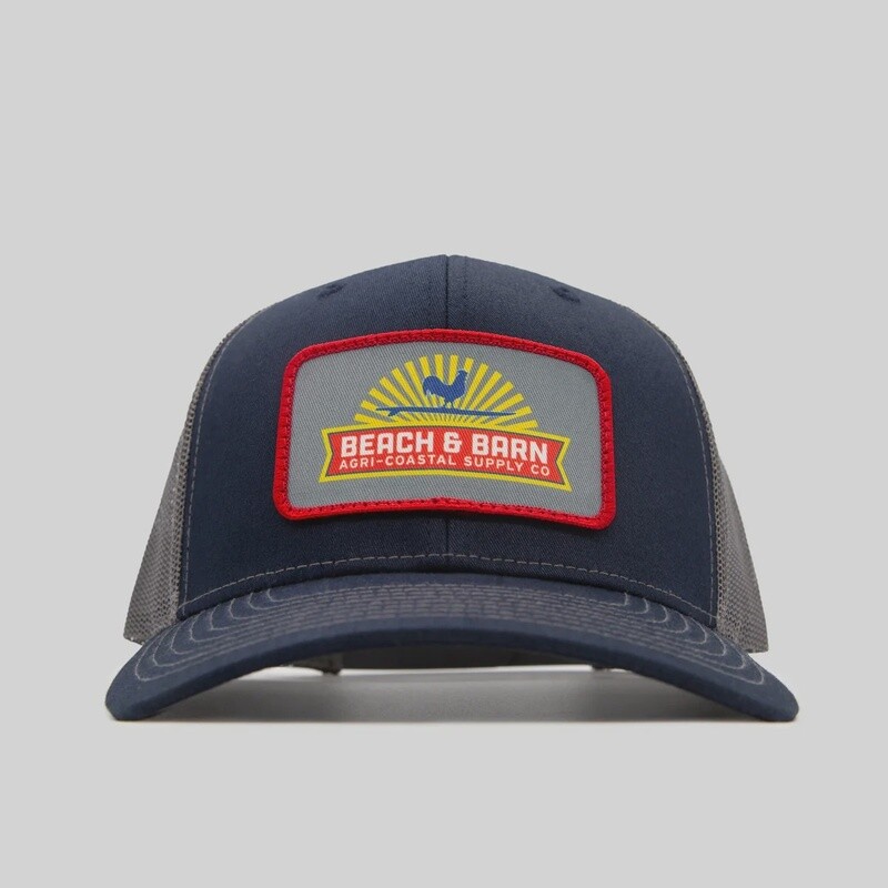 Beach and Barn - Land O&#39; Barns Snapback - Navy/Charcoal
