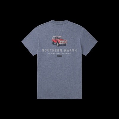 Southern Marsh Offroad Rodeo Tee-Washed Slate