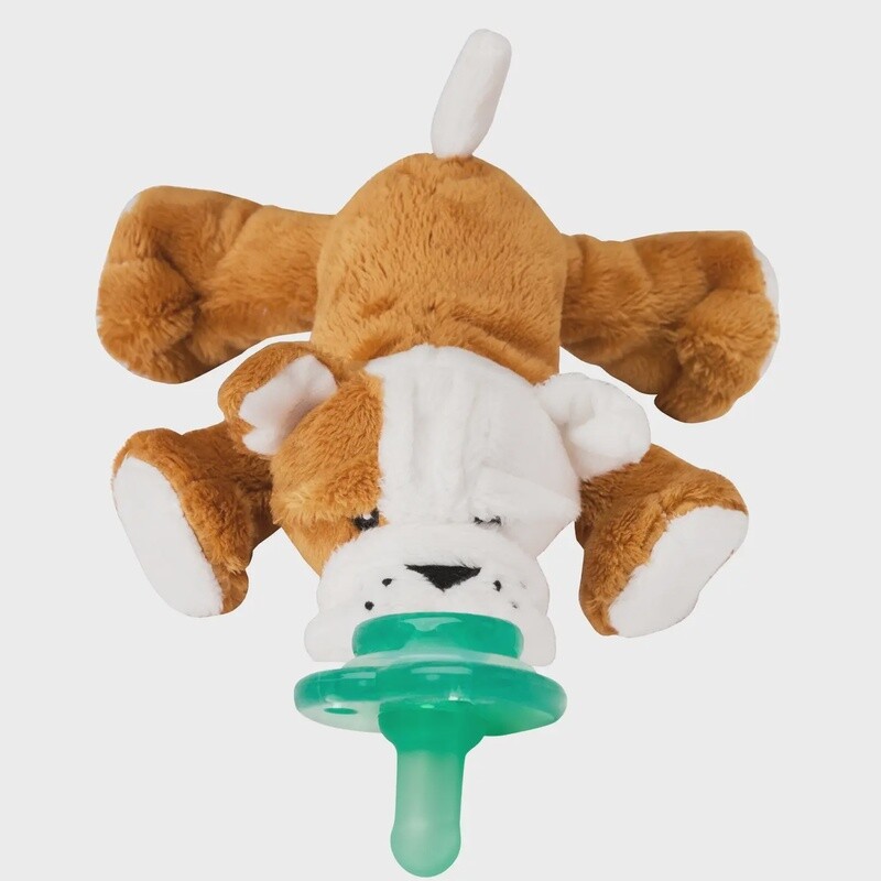 Nookums Paci-Plushies Shakies- Barkley Bull Dog