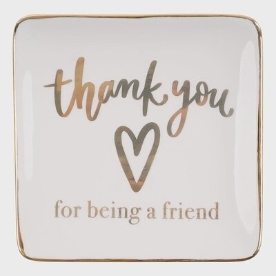 Glory Haus Thank You for Being a Friend Trinket Tray
