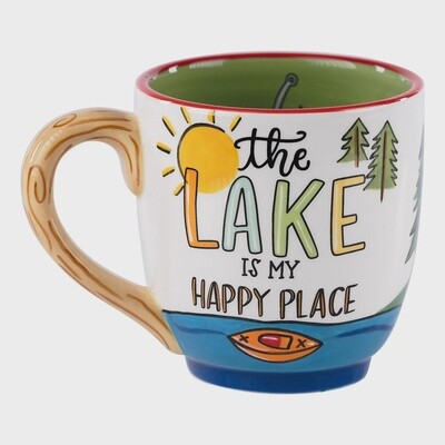 Glory Haus The Lake is my Happy Place Mug