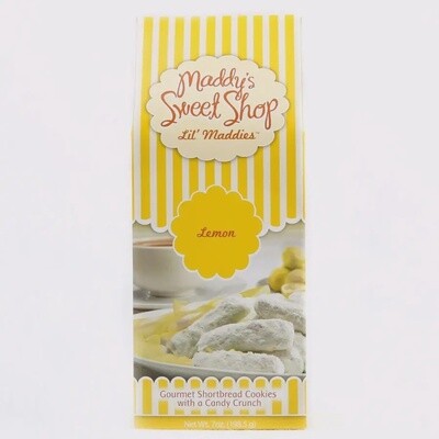 Maddy's Sweet Shop Lemon Shortbread Cookies
