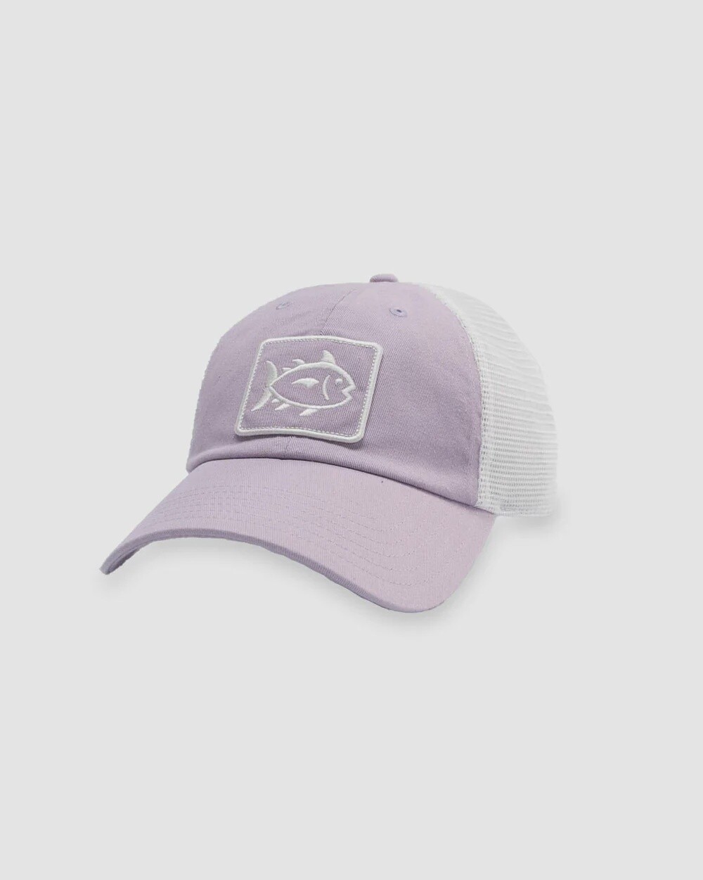 Southern Tide Men&#39;s Sun Farer Skipjack Fly Patch Trucker Hat - Orchid Petal