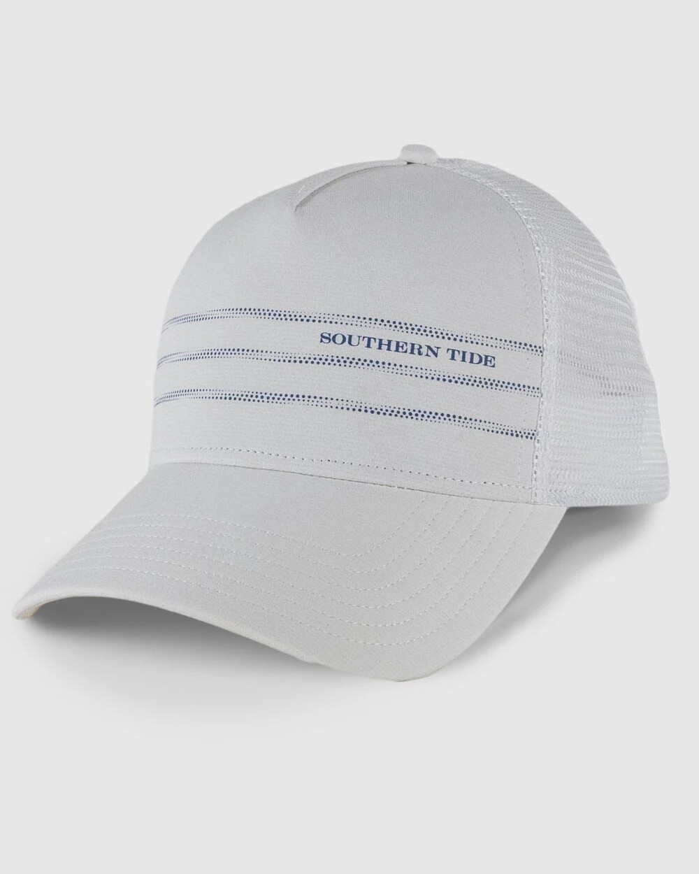 Southern Tide Men&#39;s ST Performance Print Trucker - White