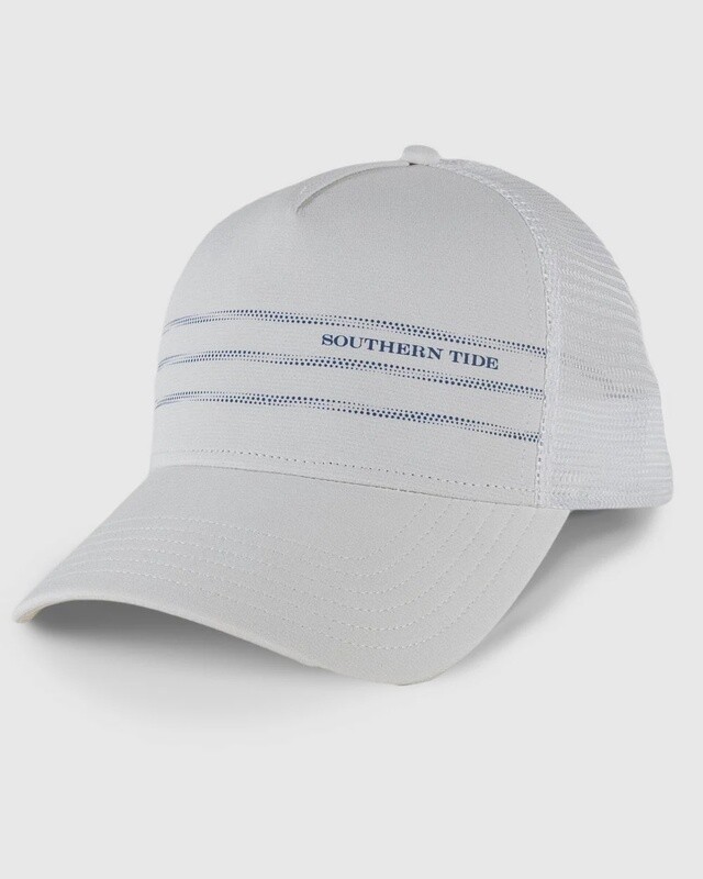 Southern Tide Men&#39;s ST Performance Print Trucker - White
