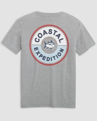Southern Tide Kids Coastal Expedition Heather T-shirt