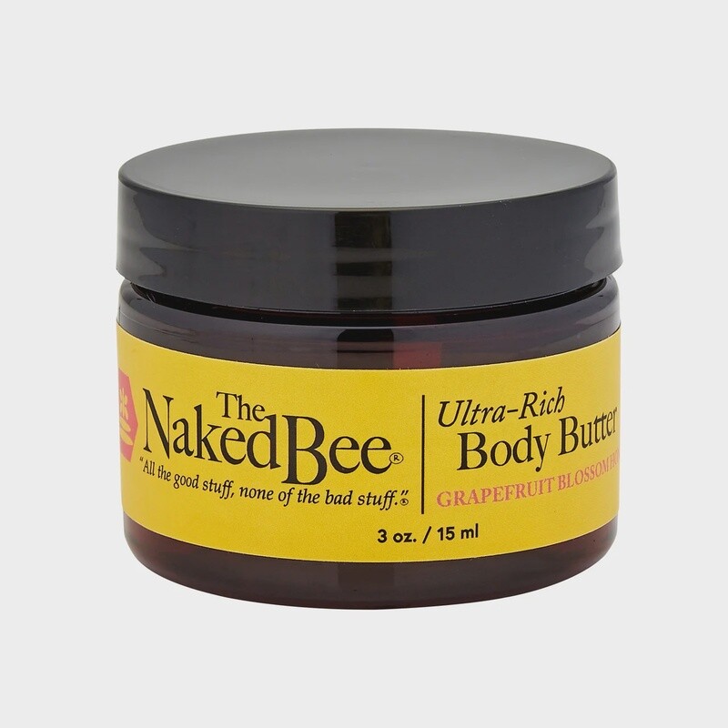 The Naked Bee 3 oz. Grapefruit Blossom Honey Ultra-Rich Body Butter
