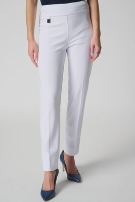 Joseph Ribkoff Classic Tailored Slim Pant - White