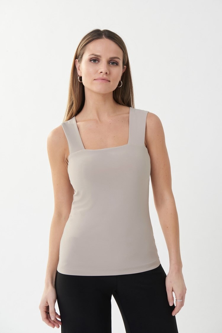 Joseph Ribkoff Classic Square Neck Cami - Moonstone