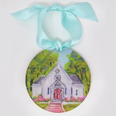 Have Mercy Gifts Saint Mary's School Landmark Acrylic Ornament