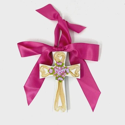 Have Mercy Gifts Pink Limited Edition Cross - 6"