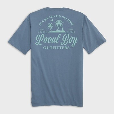 Local Boy Outfitters Slate Island Time T-Shirt