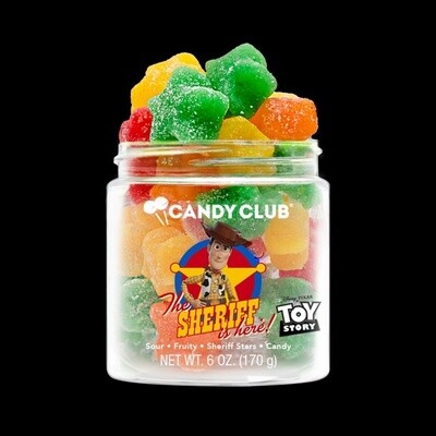 Candy Club Disney Pixar Toy Story Woody Sheriff Star Gummies