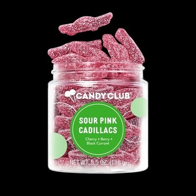 Candy Club Sour Pink Cadillac Gummies