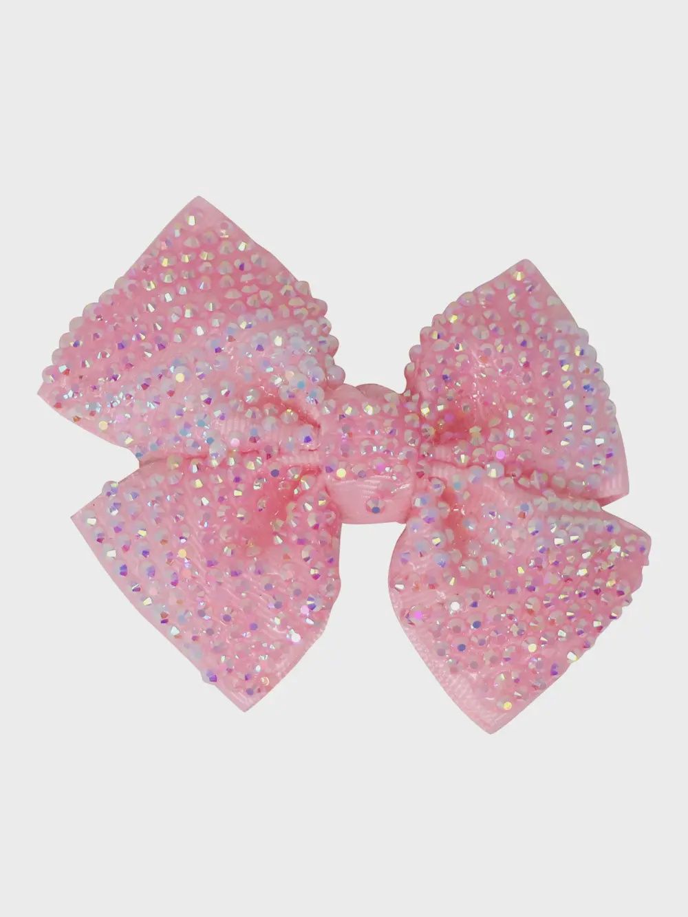 Pink Poppy Pink Rhinestone Hairclip