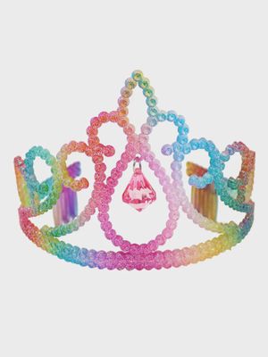 Pink Poppy Unicorn Princess Glitter Crown