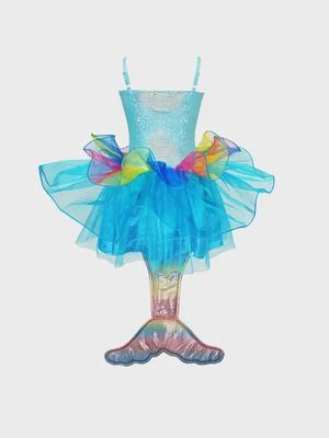 Pink Poppy Mermaid Princess Dress
