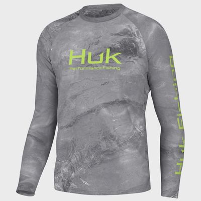 Huk Mossy Oak Pursuit Performance Shirt - Calm Water