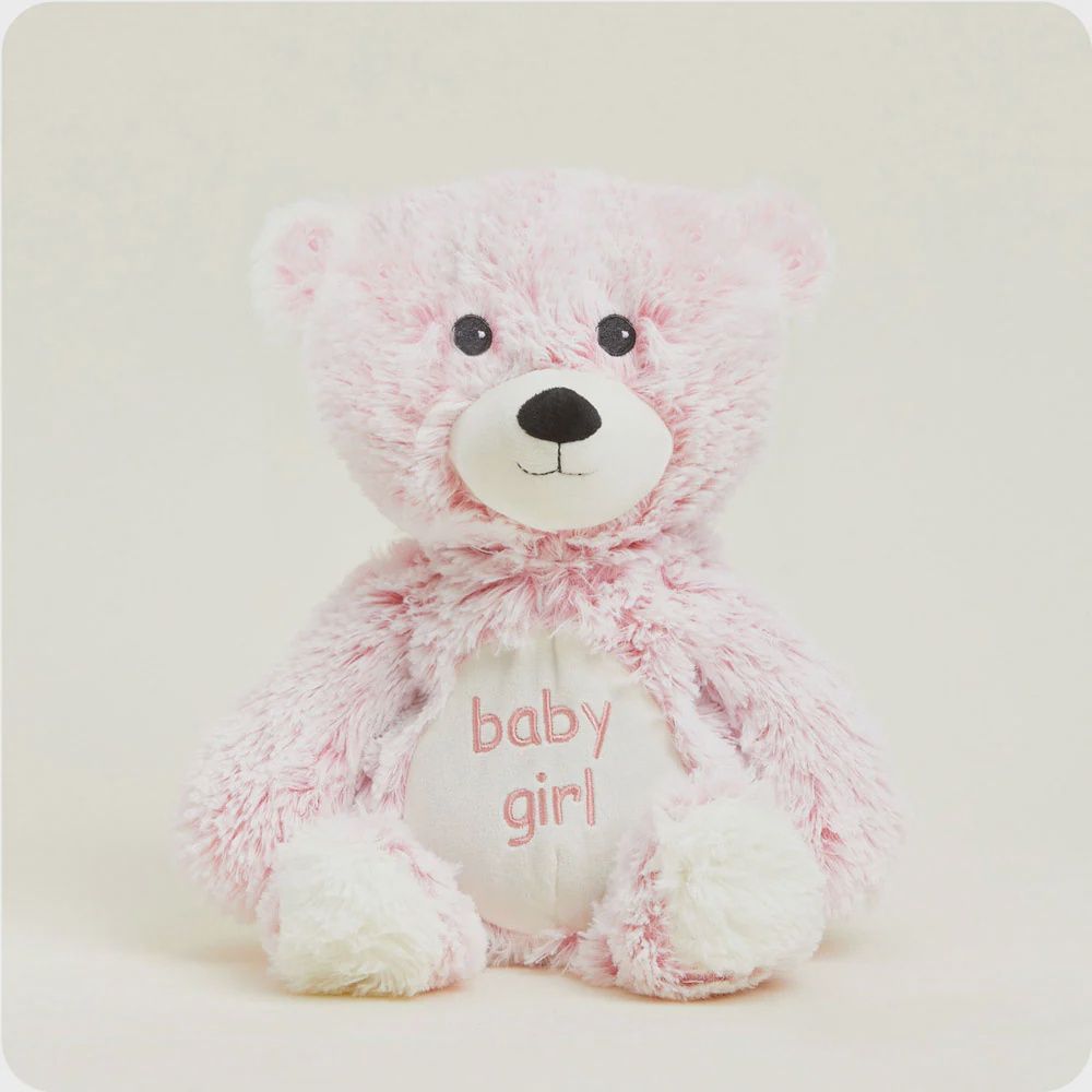 Warmies Baby Girl Bear Microwavable Plush