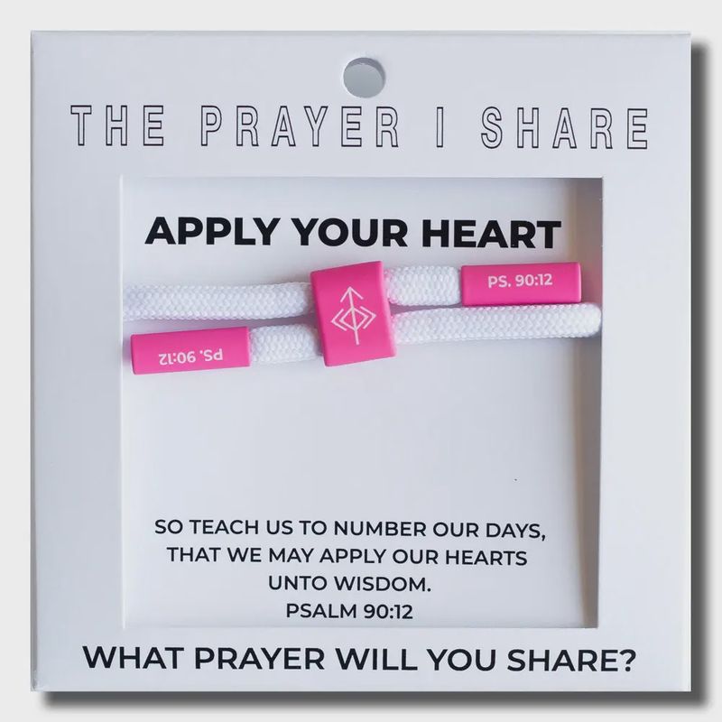 The Prayer I Share - Apply Your Heart