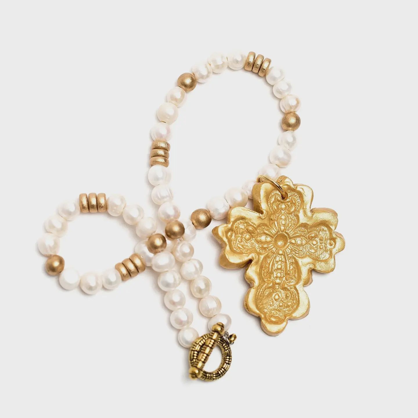 Hidden Truth Jewelry Freshwater Pearls with Cherrie Cross