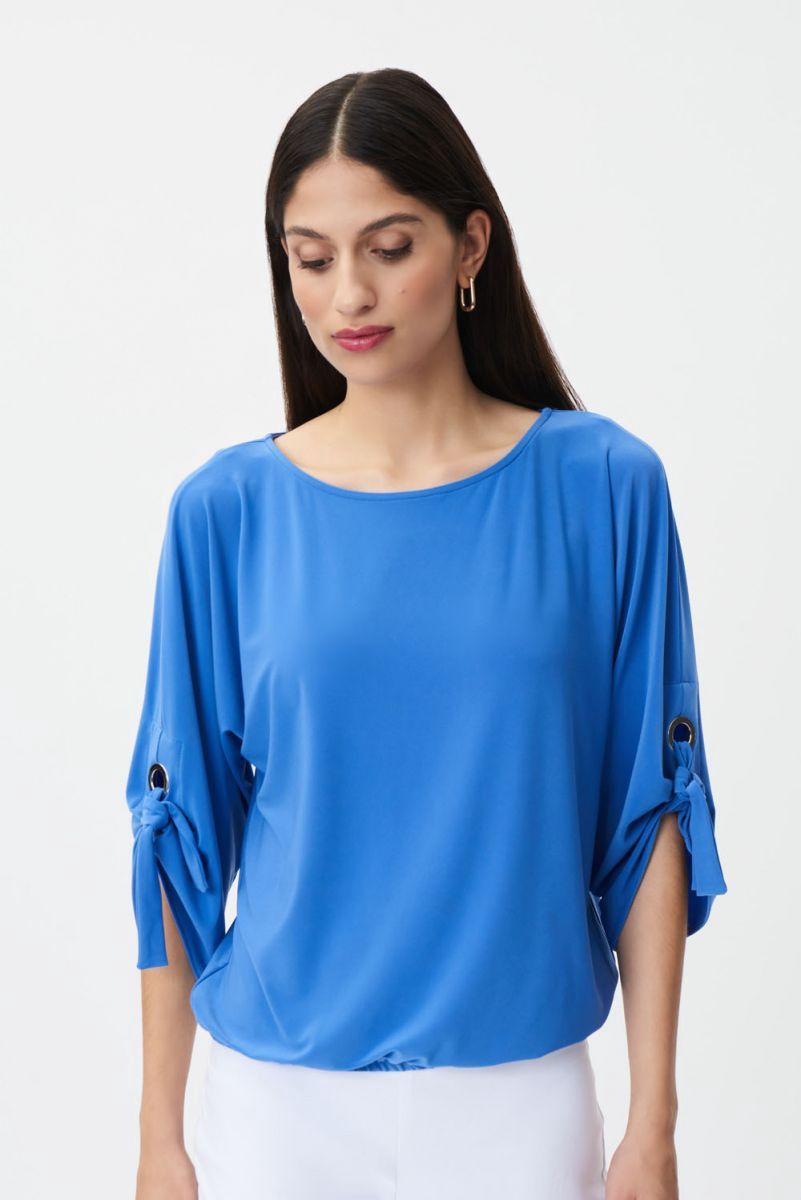 Joseph Ribkoff Dolman Sleeve Boat Neckline