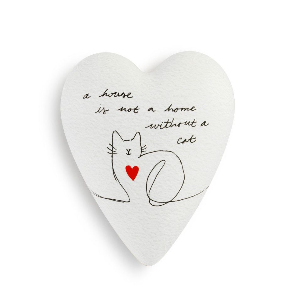 Demdaco Art Heart Keepers - Cat Love