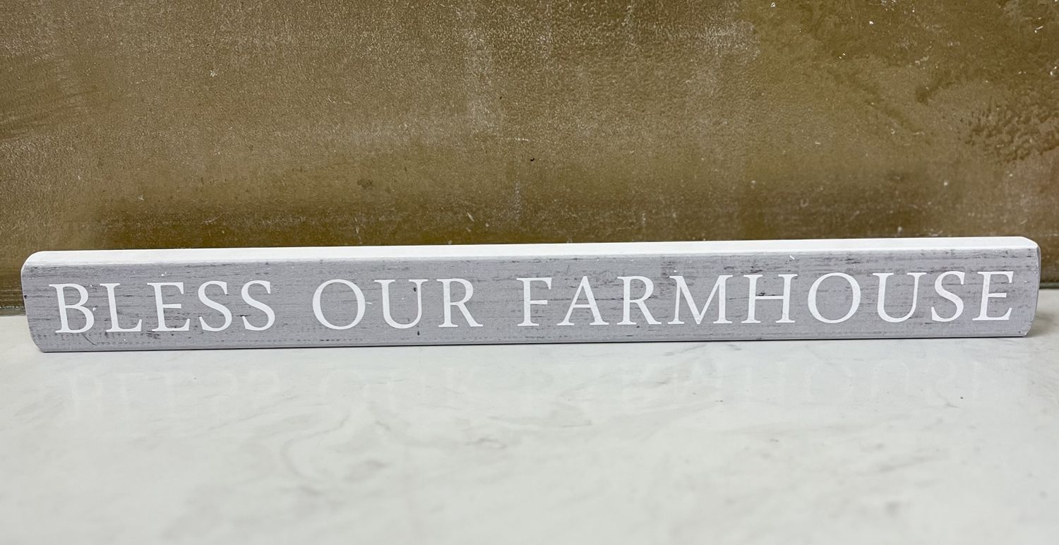 Bless Our Farmhouse Sign