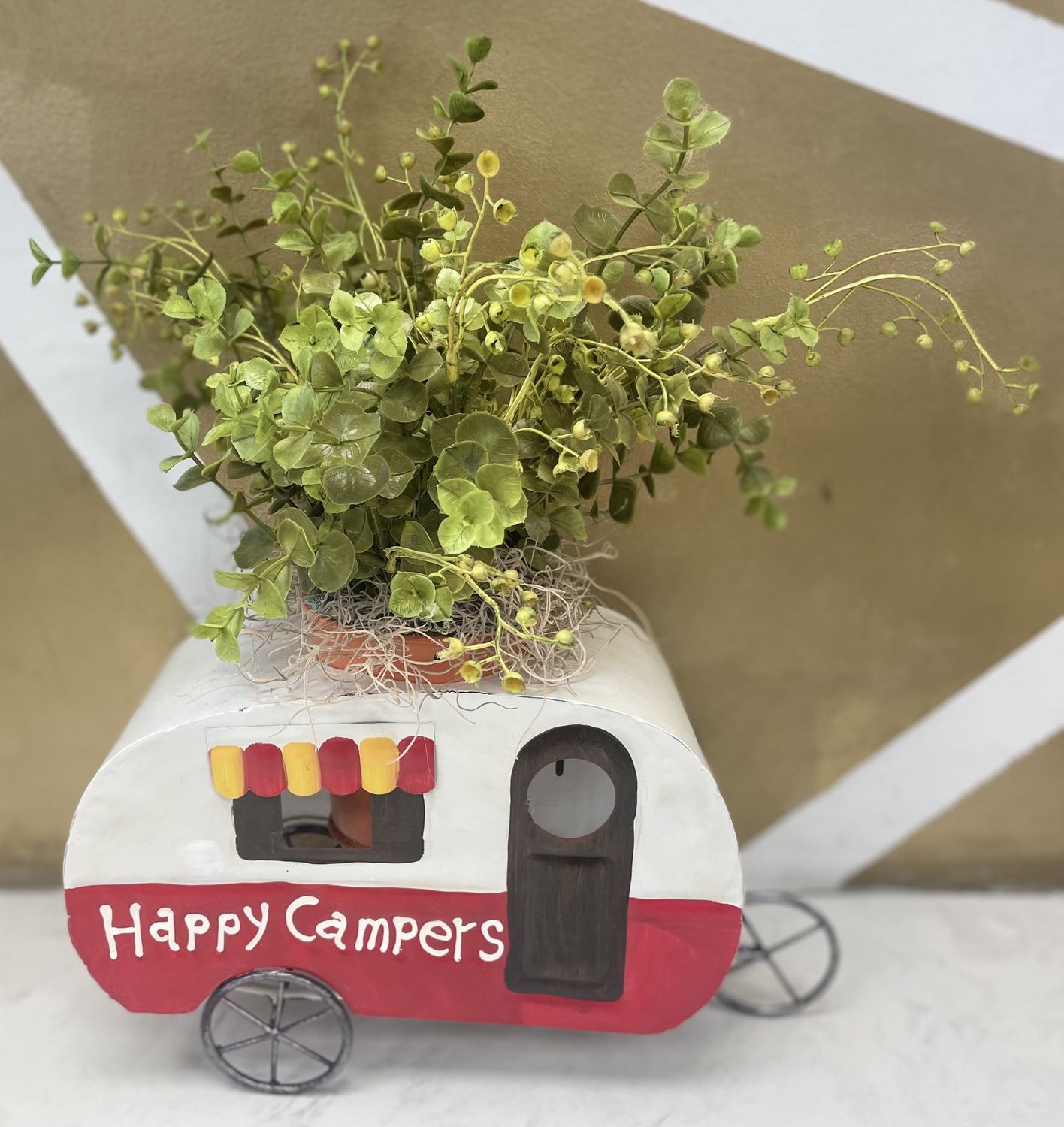 Happy Campers Plant Holder