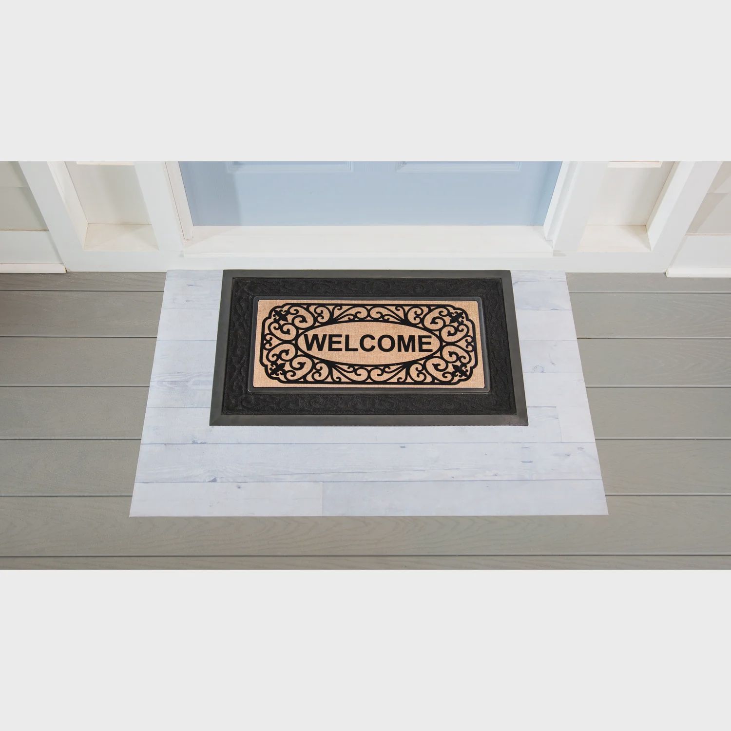 Evergreen Shiplap Layering Mat