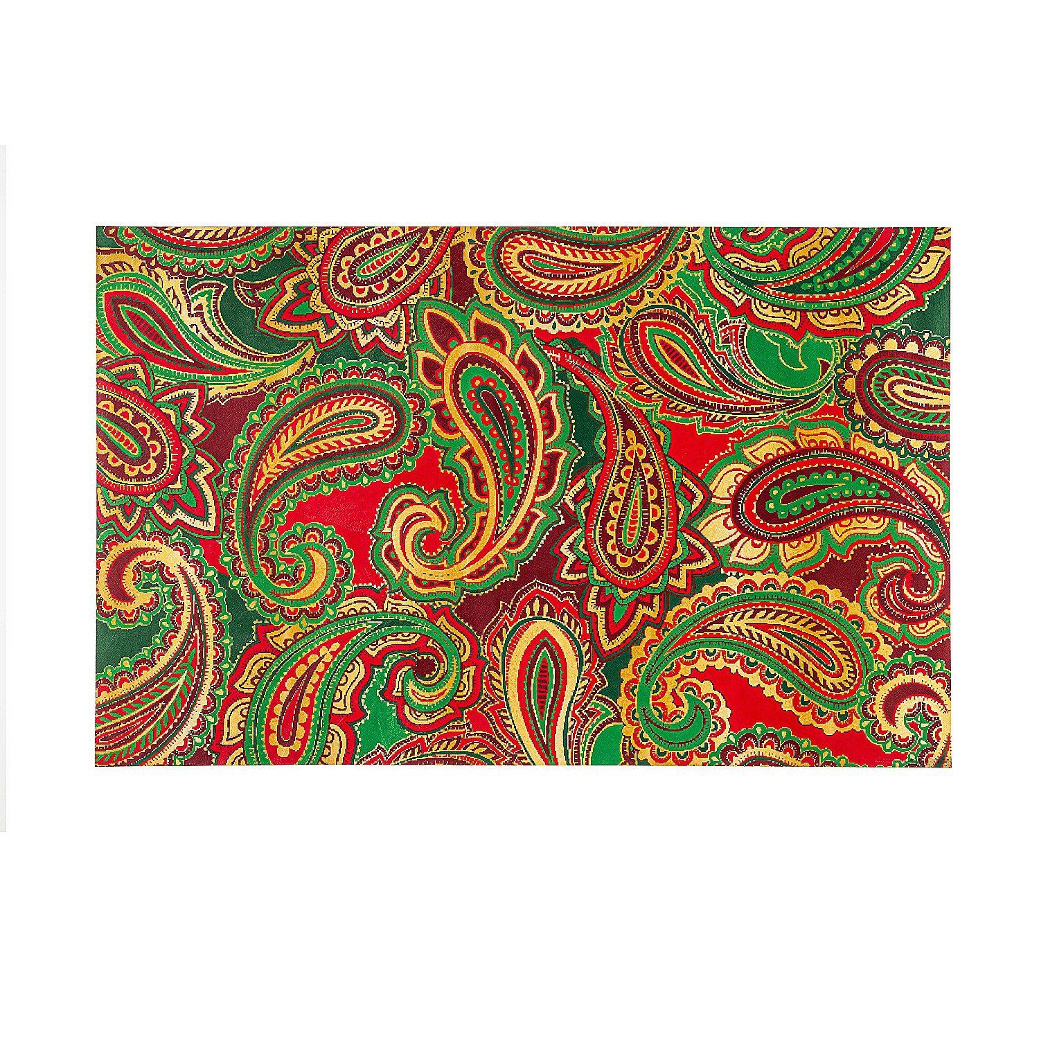 Evergreen Paisley Layering Mat