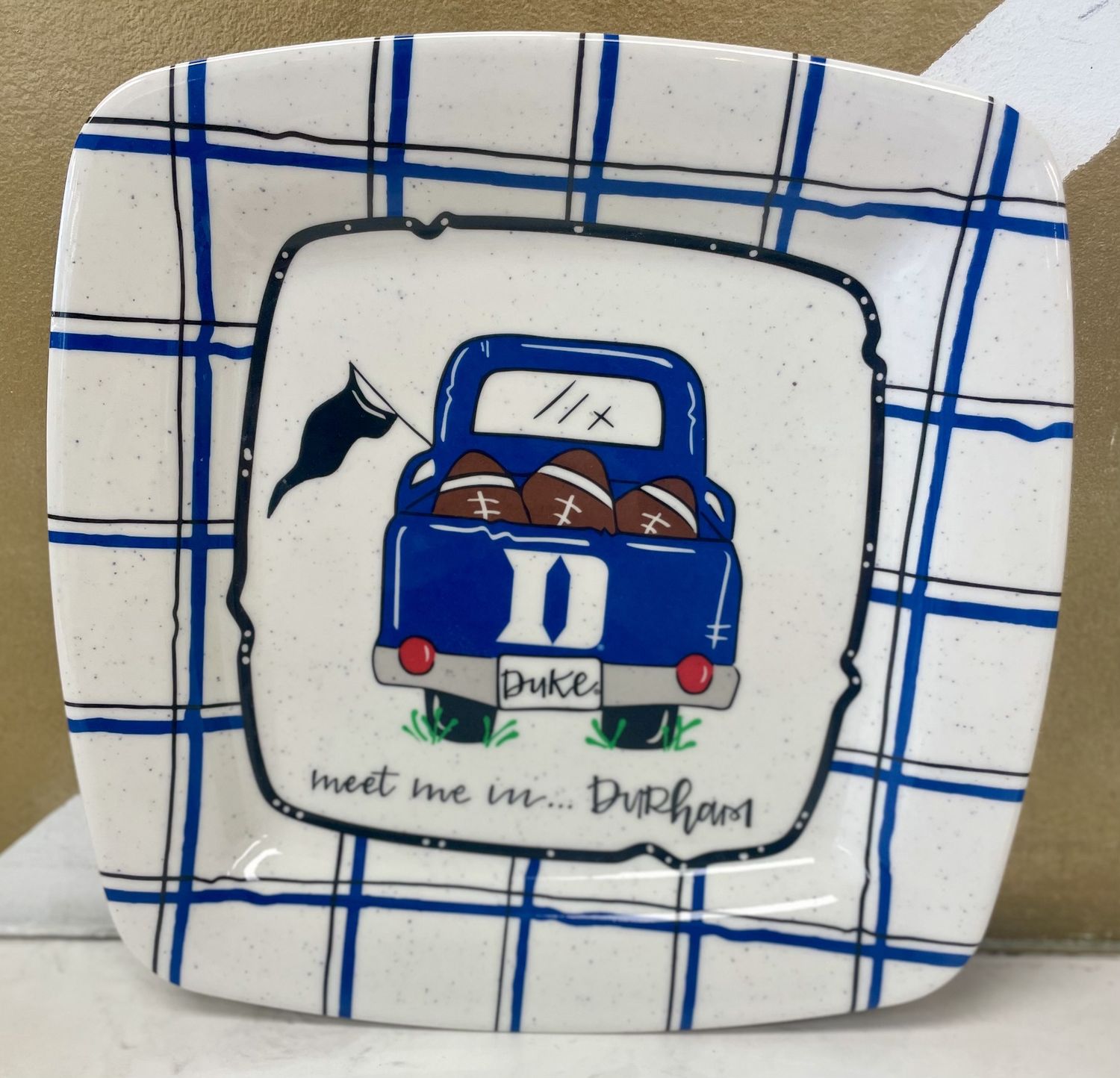 Meet Me In Durham Serving Plate