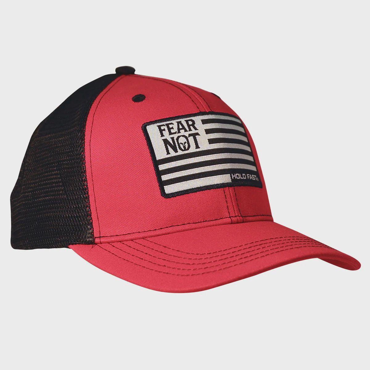 Hold Fast - Fear Not Snapback - Red/Black