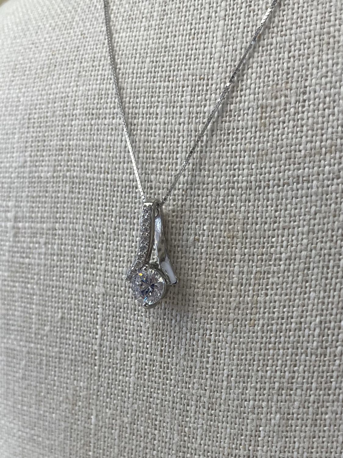 Silver Forever Love Necklace