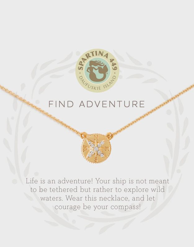 Spartina 449 Sea La Vie Adventure/Compass Necklace