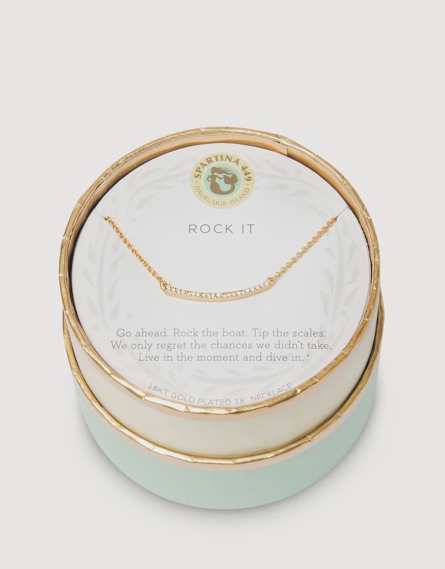 Spartina 449 Sea La Vie Rock It Necklace, color: Gold