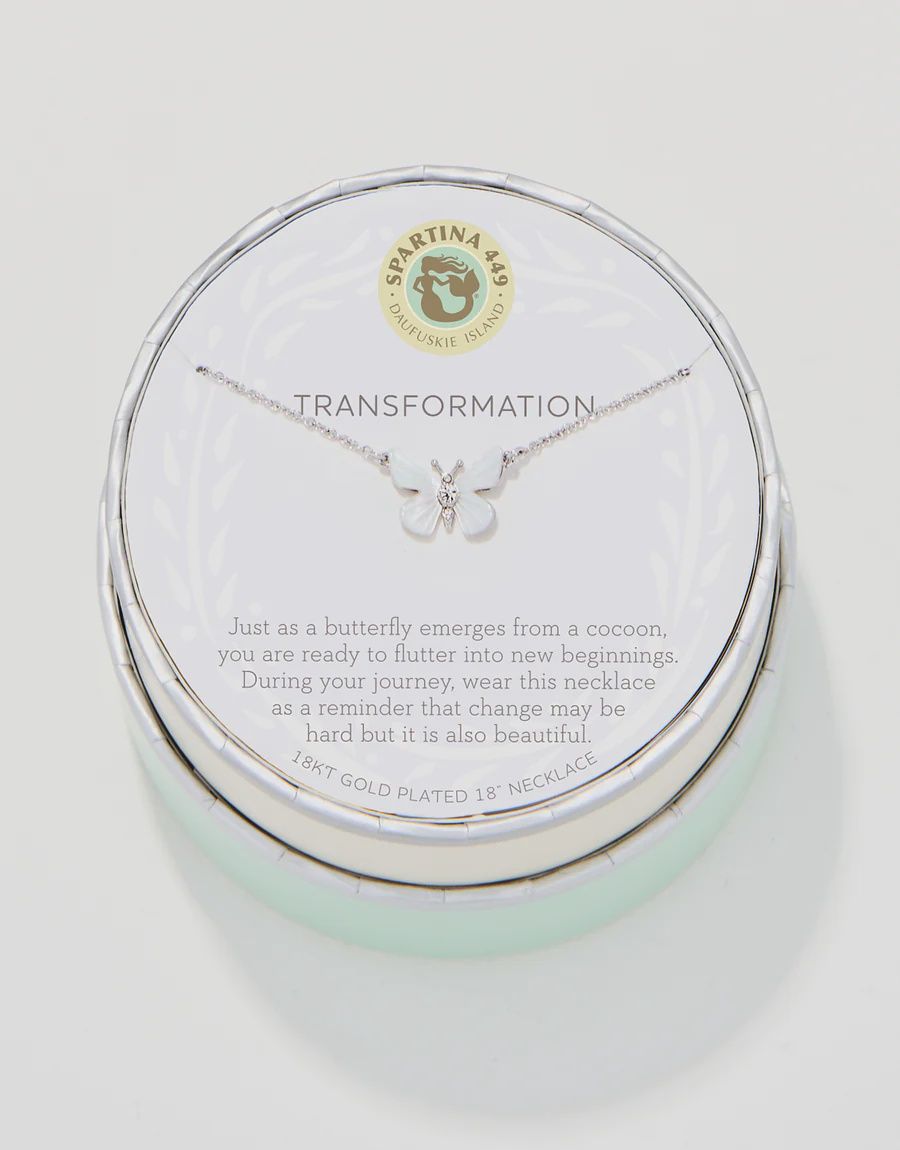 Spartina 449 Sea La Vie Transformation Monarch Necklace, color: Silver