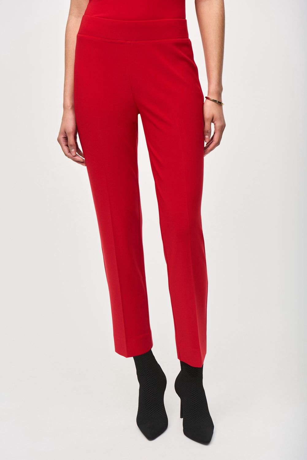 Joseph Ribkoff Classic Straight Pant - Red