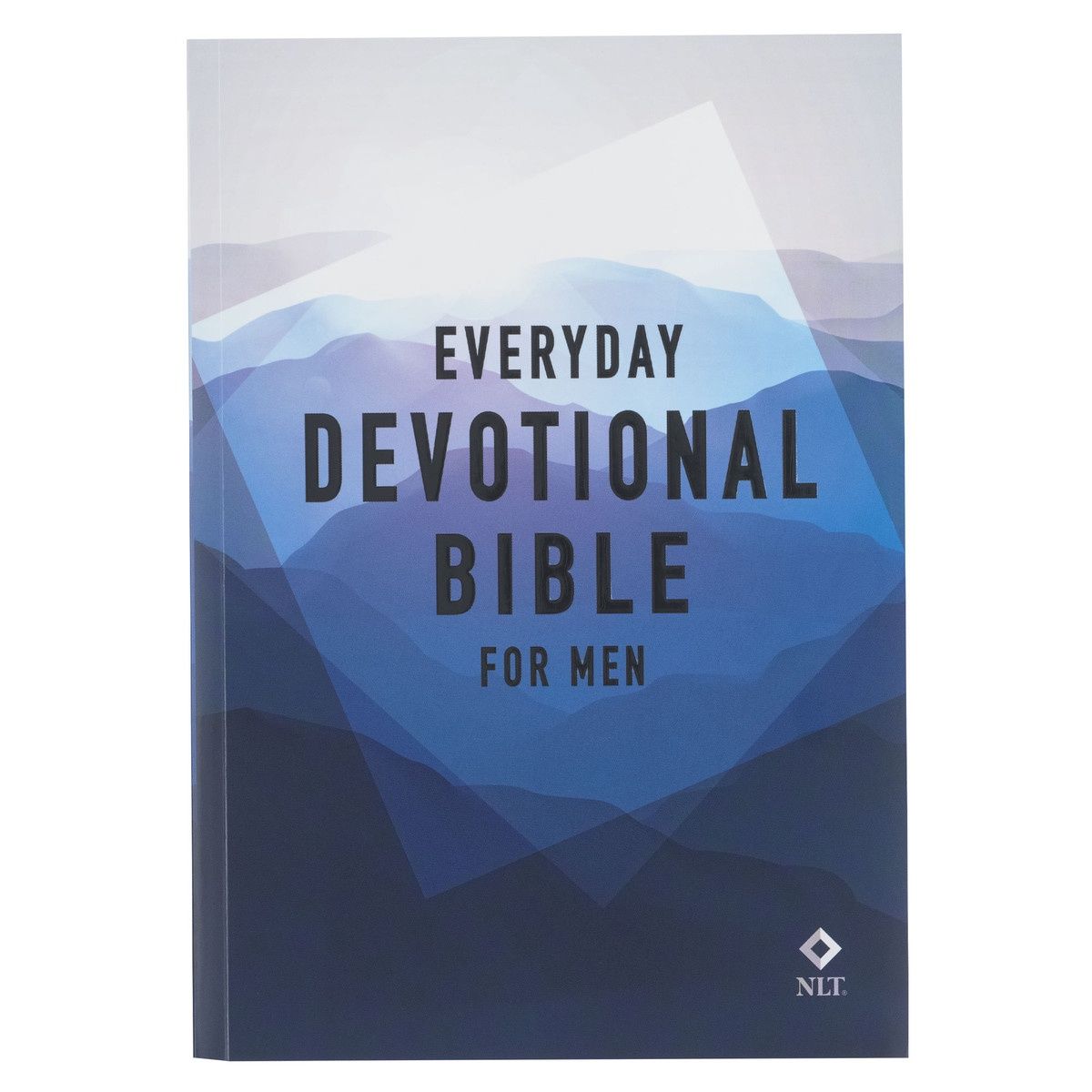 Christian Art Gifts Blue Mountain NLT Everyday Devotional Bible for Men