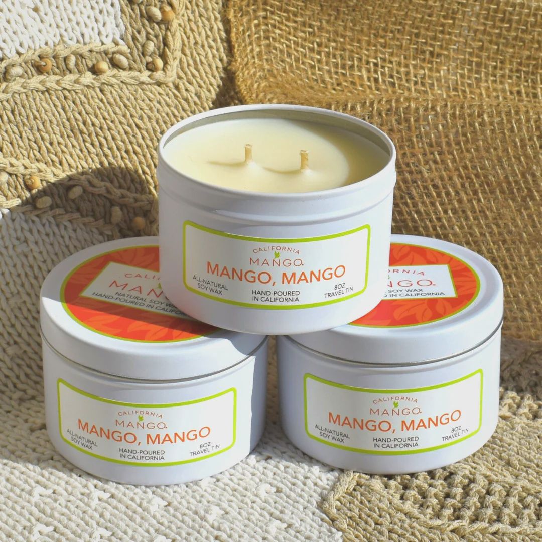 California Mango- Mango Mango Soy Candle