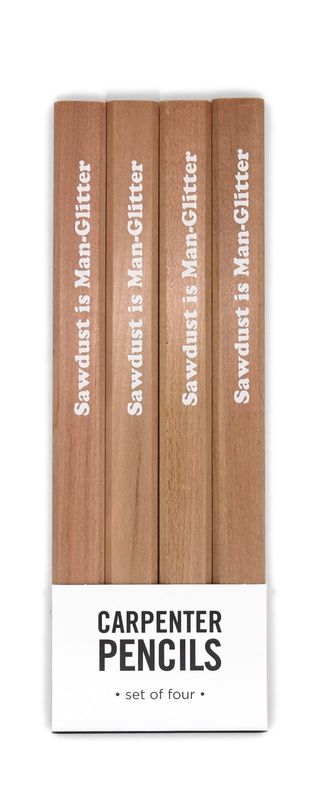 Snifty Carpenter Pencils Sawdust is Man-Glitter